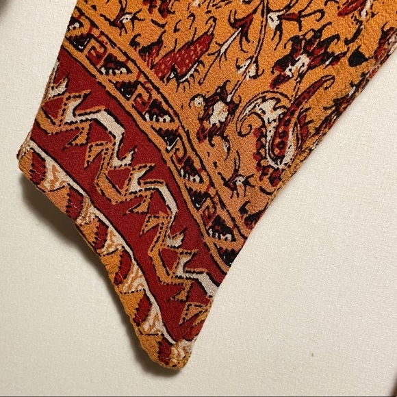 Audrey 3 +1 Dress Womens Size Small Boho Hippie Autumn Flowy - Picture 7 of 8